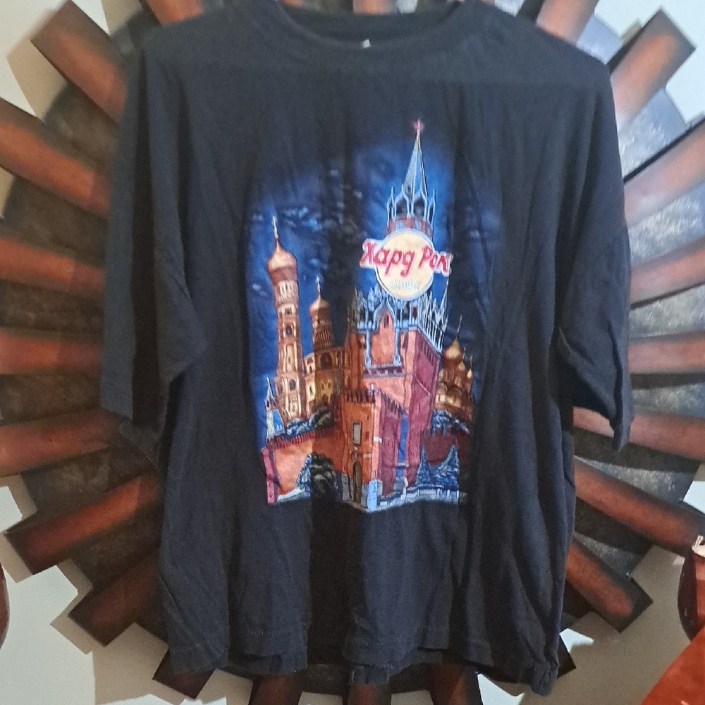 Moscow Russia Hard Rock Cafe Tshirt